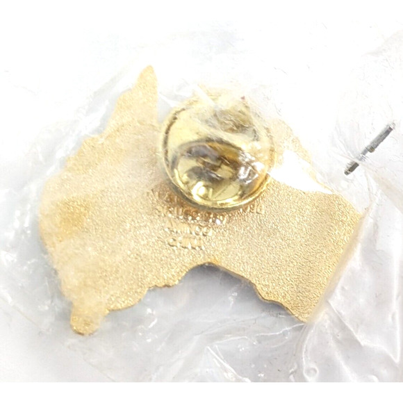 VTG Sydney 2000 Olympics UPS United Parcel Service Logo Australia Map Enamel Pin - Picture 4 of 5